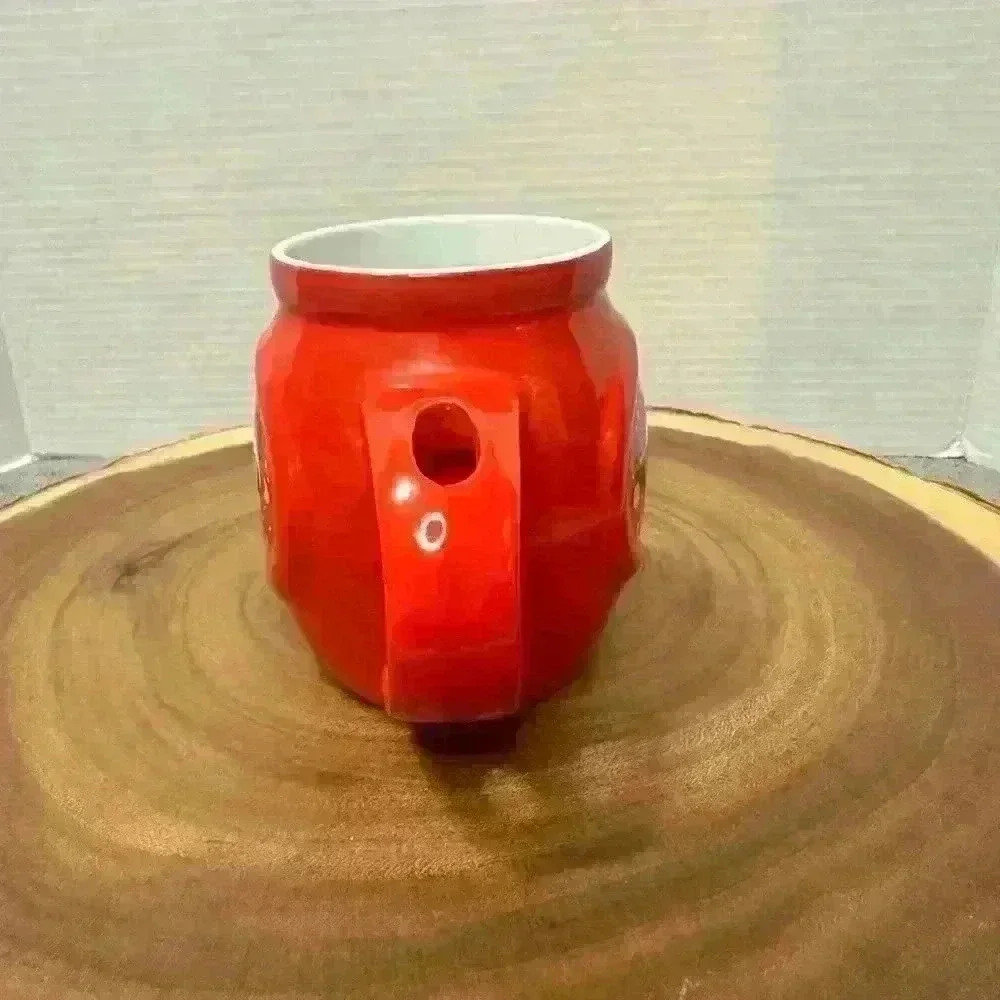 Disney Mickey and Minnie Mouse Red 2018 Christmas coffee tea cocoa mug cup - Picture 5 of 6